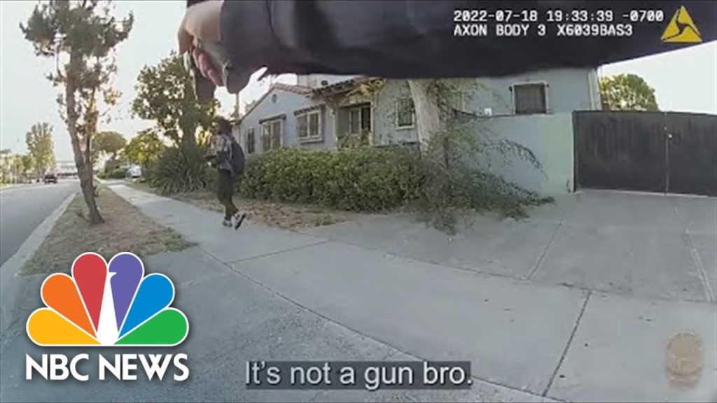 LAPD Officers Shoot Unarmed Man